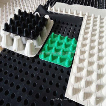 8mm 10mm 20mm HDPE Drain Membrane board with Geotextile